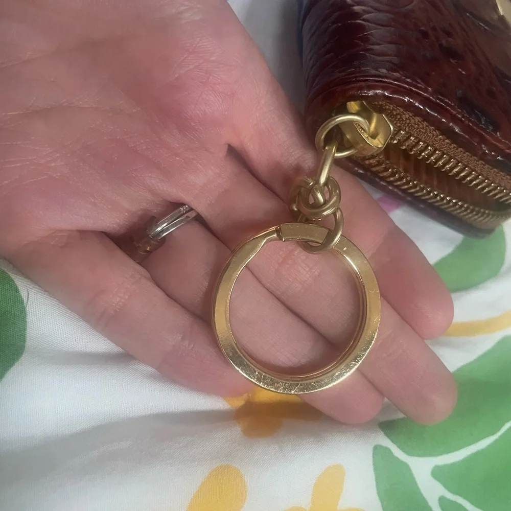 Brahmin Pecan Melbourne Wallet Coin Purse 👛 - Picture 7 of 12